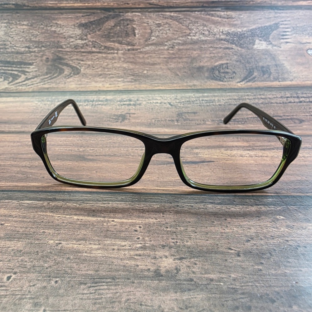 Ray-Ban RB 5169 2383 Tortoise Green Rectangular Eyeglasses Frames 54-16-140